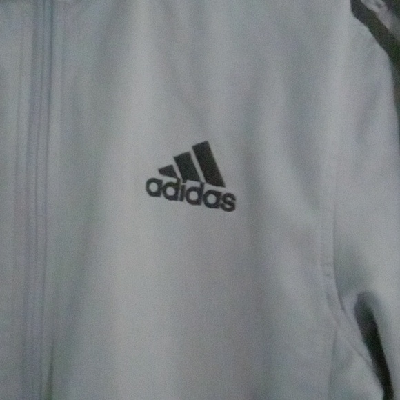 Grey & Black Adidas Track jacket..size large. - Picture 2 of 5